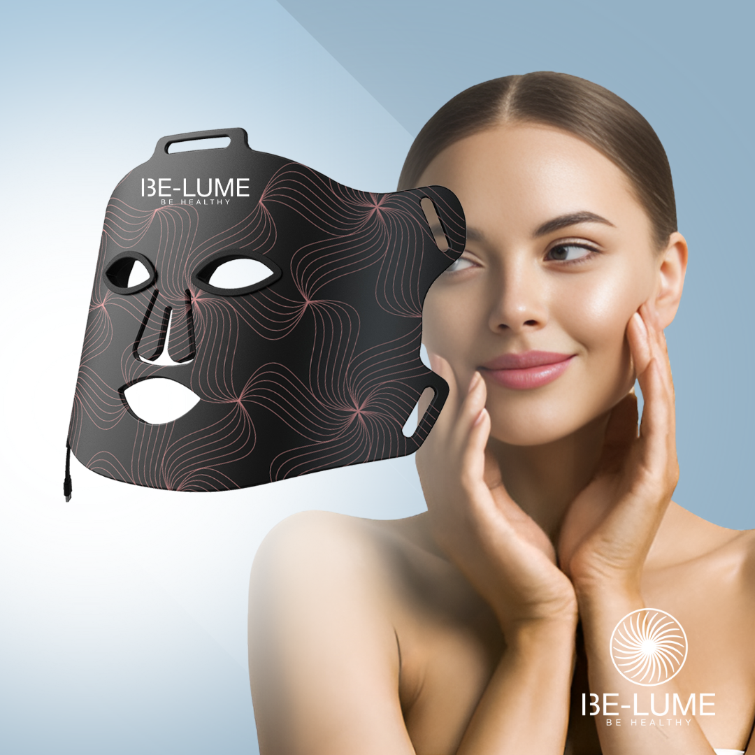 Be-lume LED Facial Mask Black